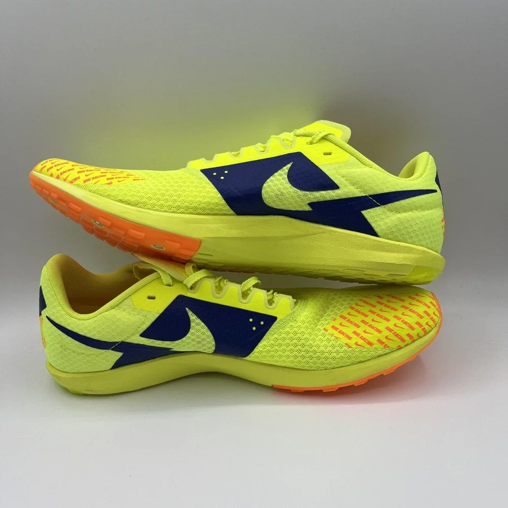 Nike Rival XC Shoes Mens Size 11.5 Yellow‎ Racing Spikes DX7999-701 NEW